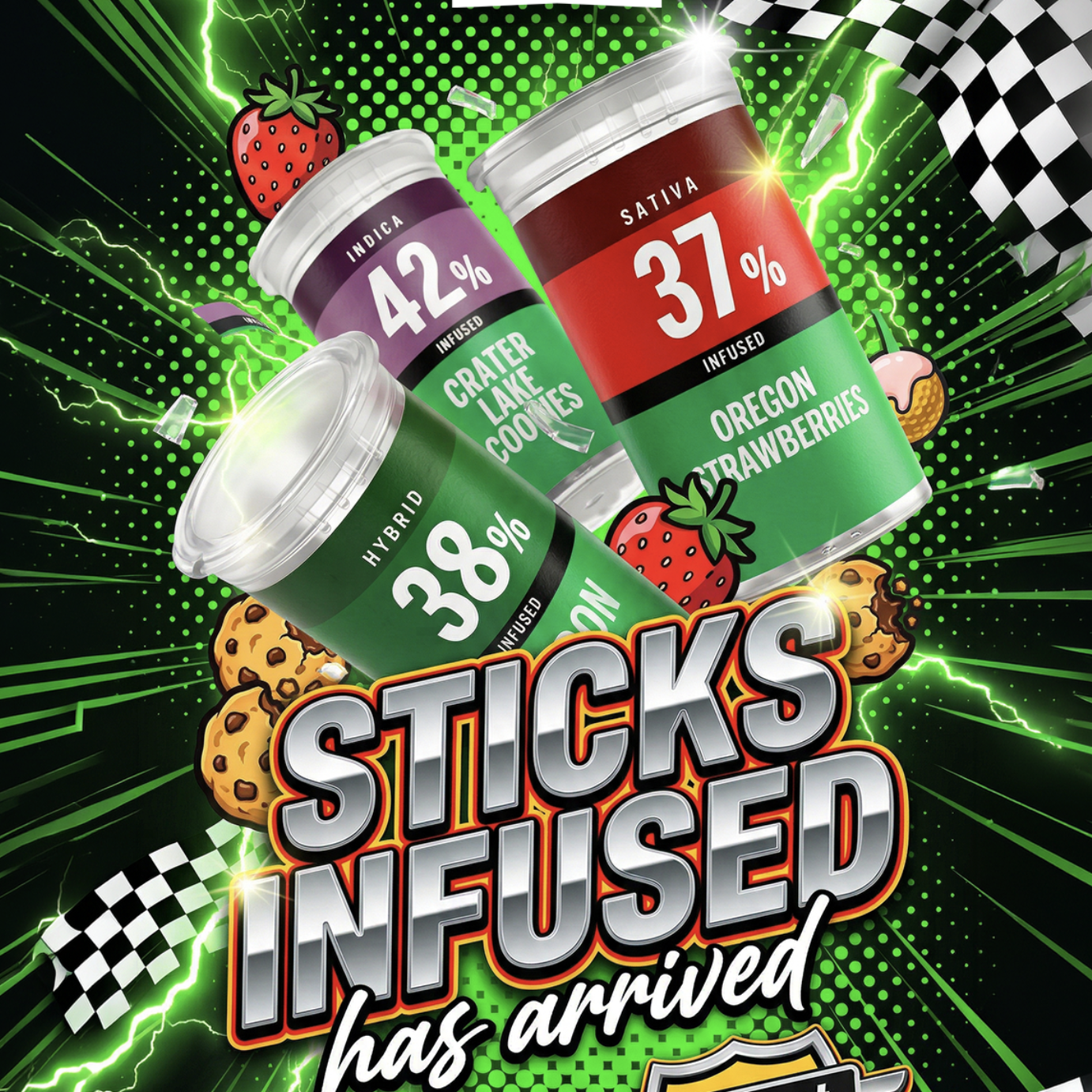 Introducing STICKS Infused 5 Packs